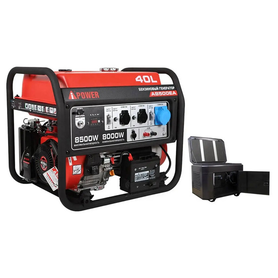 Бензиновый генератор A-iPower A8500EA + кожух для генератора 1200-Optimal (тихий)