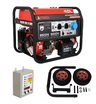 Бензиновый генератор A-iPower A8500EA + блок автозапуска A-iPower 400 В, 25 А + транспортировочный комплект A-iPower L