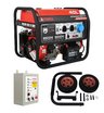 Бензиновый генератор A-iPower A8500EA + блок автозапуска A-iPower 230 В, 50 А + транспортировочный комплект A-iPower L