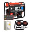 Бензиновый генератор A-iPower A6000EAX + блок автозапуска A-iPower 230 В, 50 А + транспортировочный комплект A-iPower L