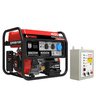Бензиновый генератор A-iPower A5500EA в супертихом зимнем кожухе 1400SS RAL 8019 + блок автозапуска A-iPower 230 В, 50 А