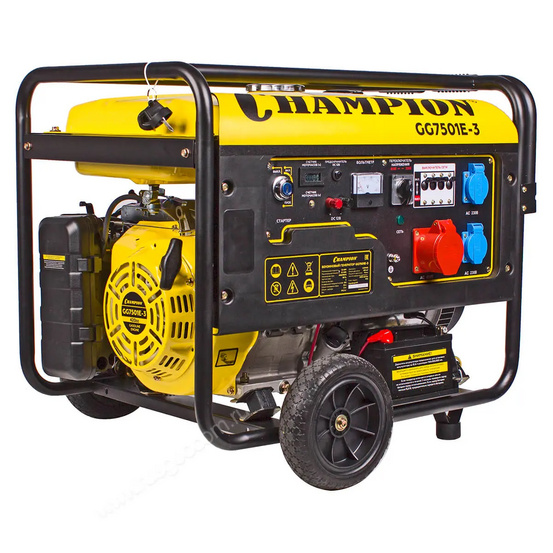 Бензиновый генератор Champion GG7501E-3