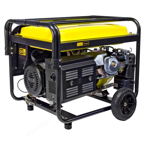 Бензиновый генератор Champion GG6501E+ATS