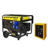 Бензиновый генератор Champion GG6501E+ATS
