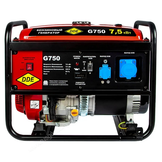 Бензиновый генератор DDE G750