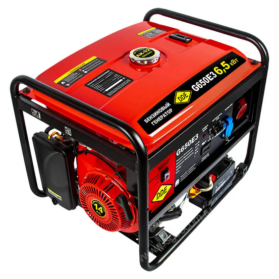 Бензиновый генератор DDE G650E3