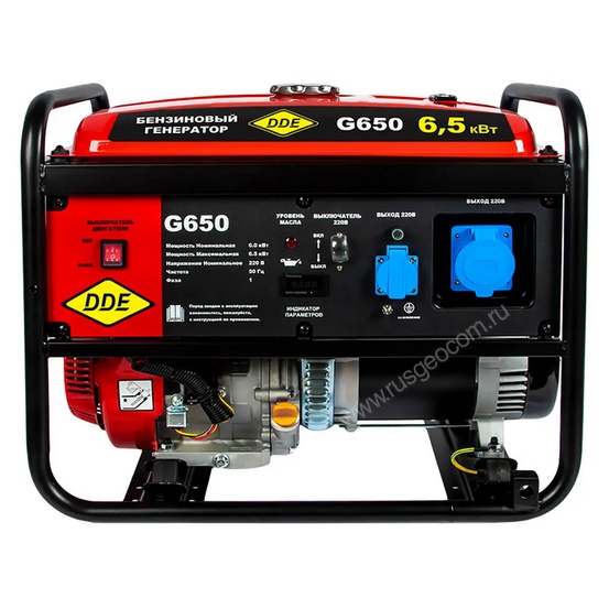 Бензиновый генератор DDE G650