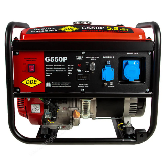 Бензиновый генератор DDE G550P