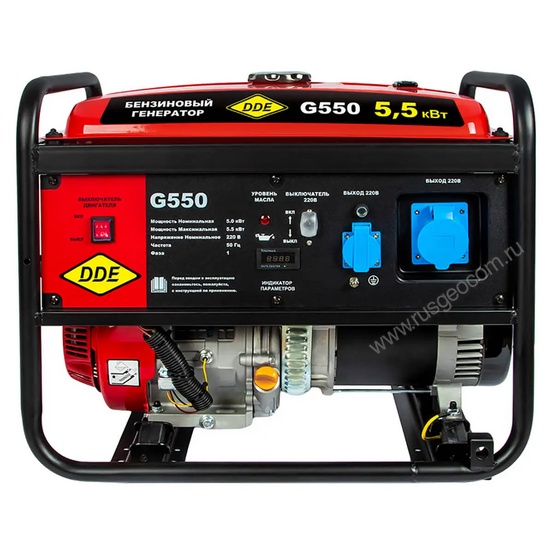 Бензиновый генератор DDE G550