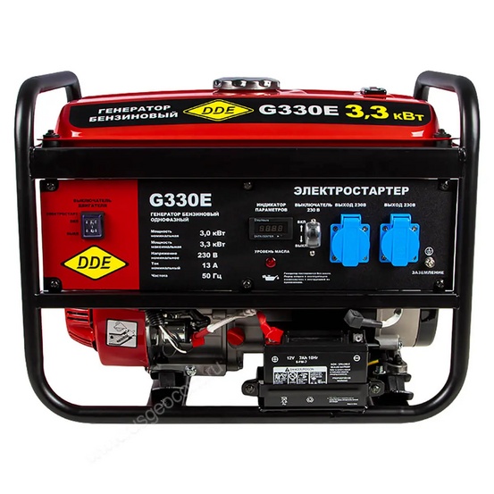 Бензиновый генератор DDE G330E