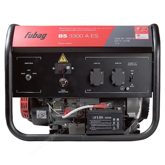 Бензиновый генератор FUBAG BS 3300 A ES 431289/646469