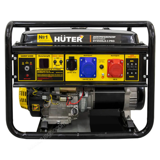 Бензиновый генератор HUTER DY9500LX-3 PRO