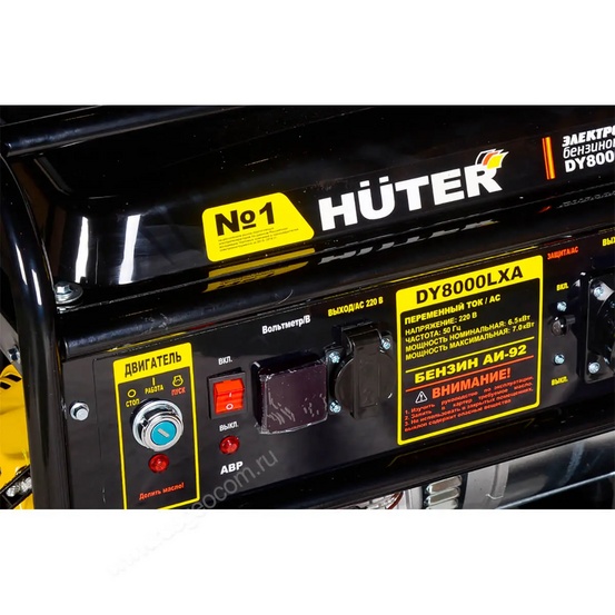Бензиновый генератор HUTER DY8000LXA