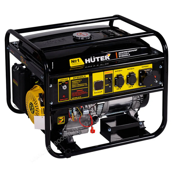 Бензиновый генератор HUTER DY8000LX