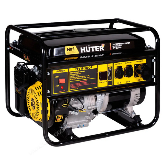 Бензиновый генератор HUTER DY8000L