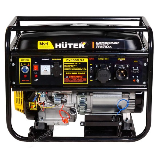 Бензиновый генератор HUTER DY6500LXA