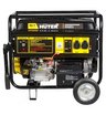 Бензиновый генератор HUTER DY6500LX с колесами
