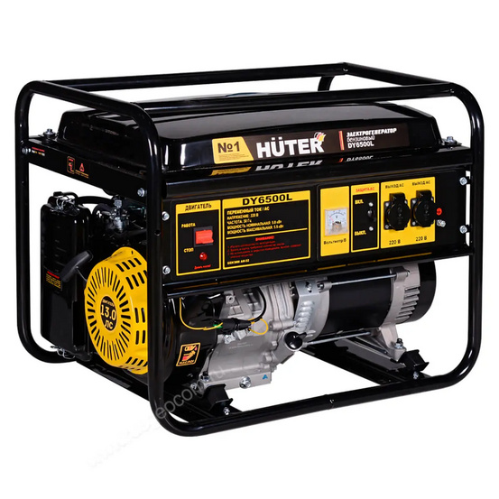 Бензиновый генератор HUTER DY6500L