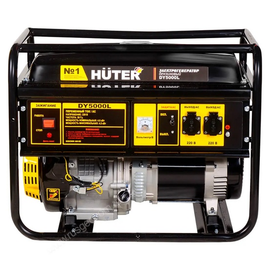 Бензиновый генератор HUTER DY5000L