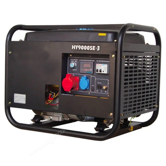 Бензиновый генератор Hyundai HY 9000SE-3