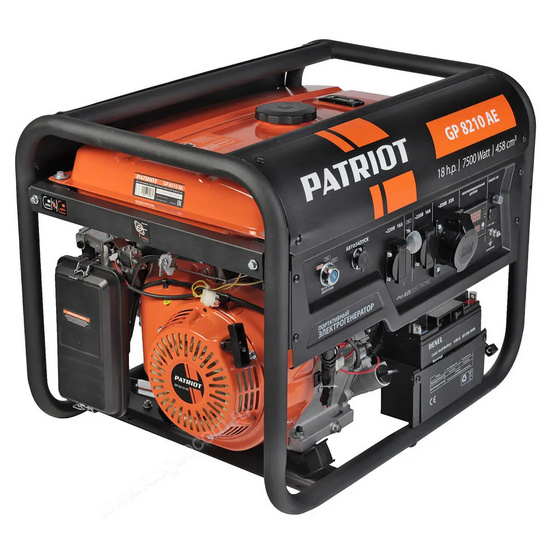 Бензиновый генератор Patriot GP 8210AE