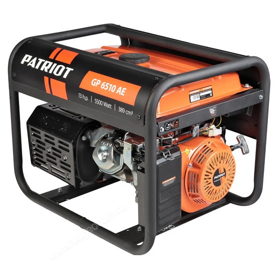 Бензиновый генератор Patriot GP 6510AE