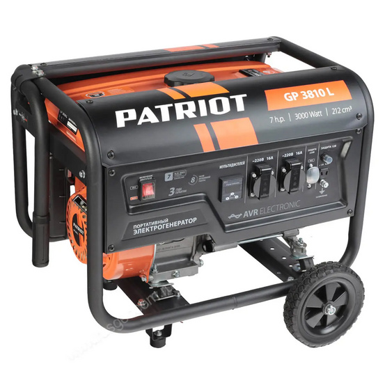 Бензиновый генератор Patriot GP 3810L