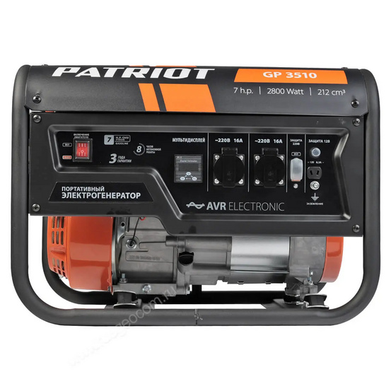 Бензиновый генератор Patriot GP 3510