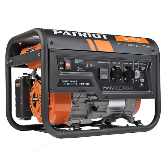 Бензиновый генератор Patriot GP 3510