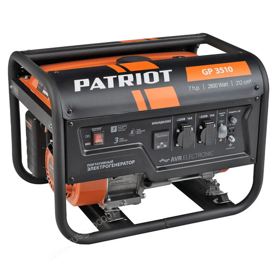 Бензиновый генератор Patriot GP 3510