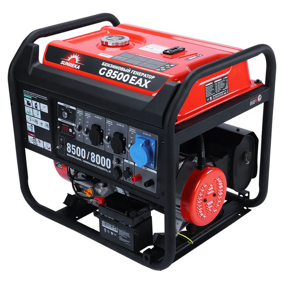 Бензиновый генератор SUNREKA G8500EAX