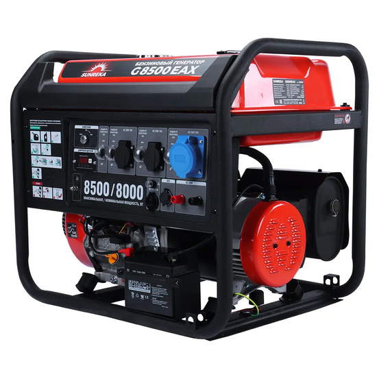 Бензиновый генератор SUNREKA G8500EAX
