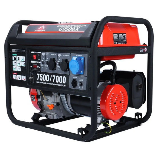 Бензиновый генератор SUNREKA G7500X