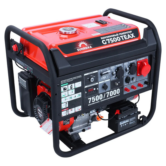 Бензиновый генератор SUNREKA G7500TEAX