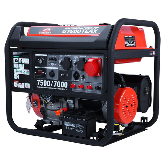 Бензиновый генератор SUNREKA G7500TEAX