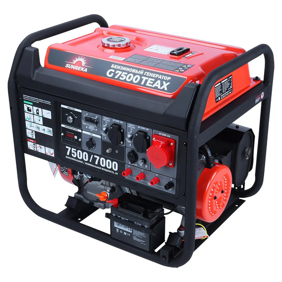 Бензиновый генератор SUNREKA G7500TEAX