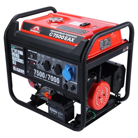Бензиновый генератор SUNREKA G7500EAX