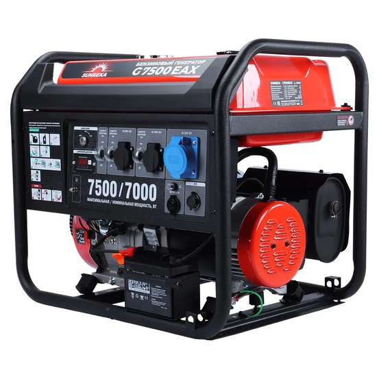 Бензиновый генератор SUNREKA G7500EAX