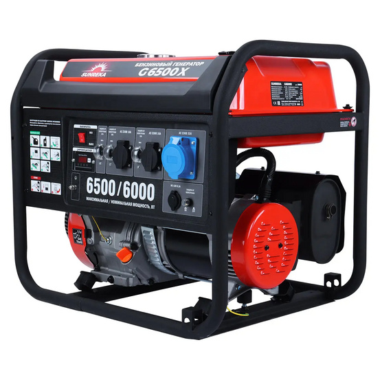 Бензиновый генератор SUNREKA G6500X