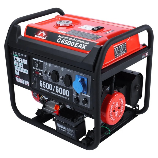 Бензиновый генератор SUNREKA G6500EAX
