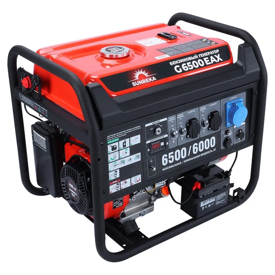 Бензиновый генератор SUNREKA G6500EAX