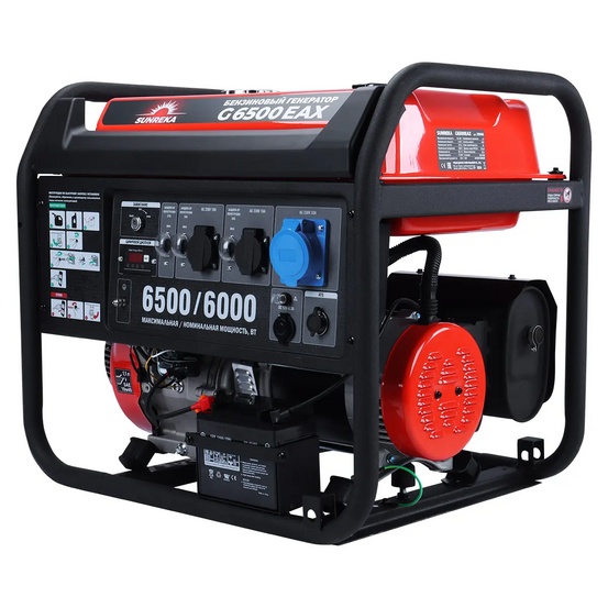 Бензиновый генератор SUNREKA G6500EAX