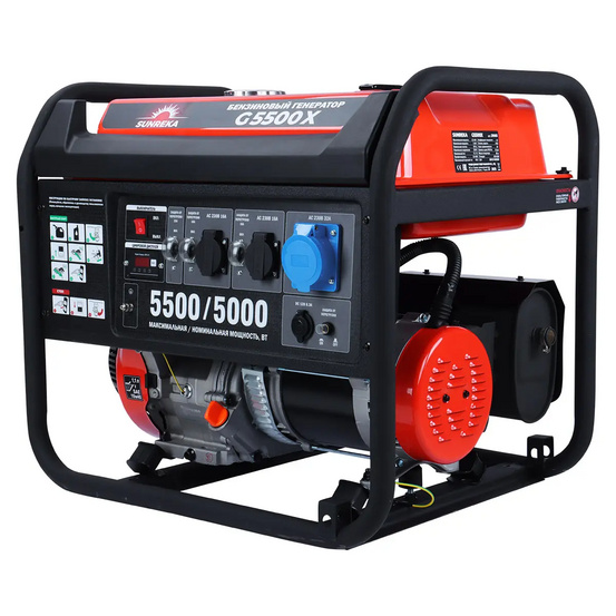 Бензиновый генератор SUNREKA G5500X
