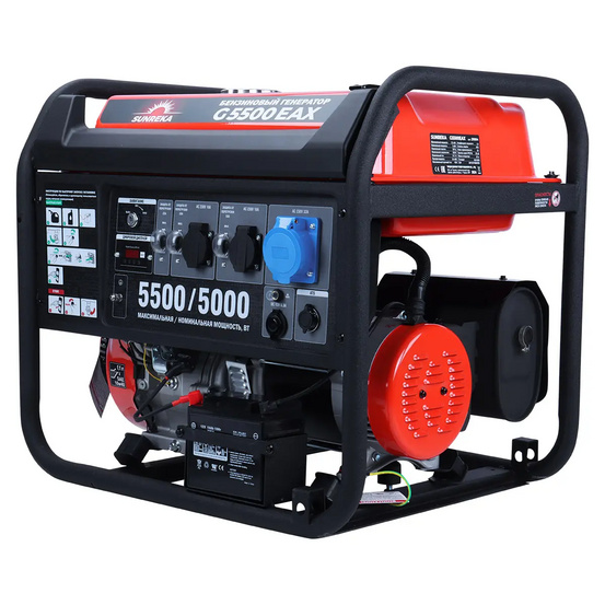 Бензиновый генератор SUNREKA G5500EAX