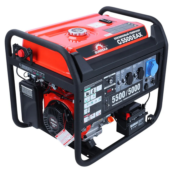 Бензиновый генератор SUNREKA G5500EAX