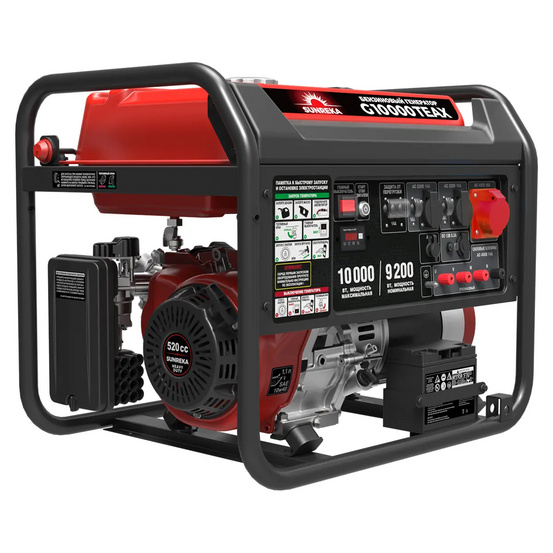 Бензиновый генератор SUNREKA G10000TEAX