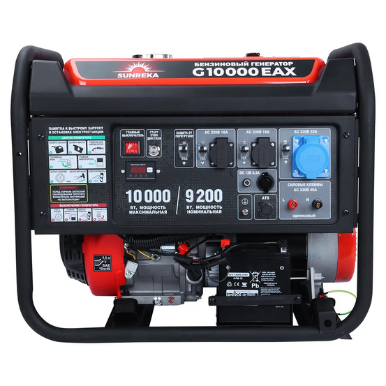 Бензиновый генератор SUNREKA G10000EAX