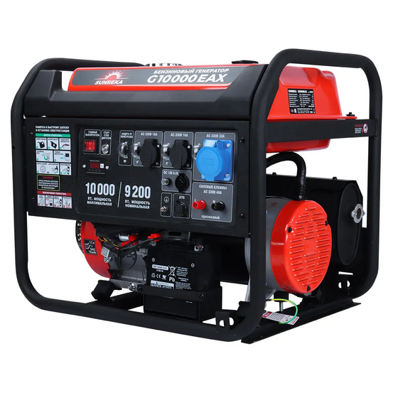 Бензиновый генератор SUNREKA G10000EAX