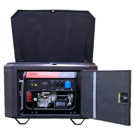 Бензиновый генератор TSS SGG 8000EH3NA с шумозащитным кожухом 1200-Optimal летний комплект (тихий)