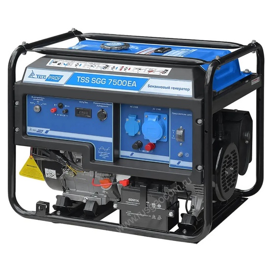 Бензиновый генератор TSS SGG 7500ЕA + шумозащитный кожух TSS МК-1.1 490777